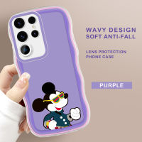 Diorcase สำหรับ Samsung Galaxy S22พิเศษ5G S23 5G S23 + 5G S23อัลตร้า5G S8 S8บวก S9 S9บวกนิ่มแฟชั่นหยัก Mimkey เคสโทรศัพท์มือถือกันกระแทก