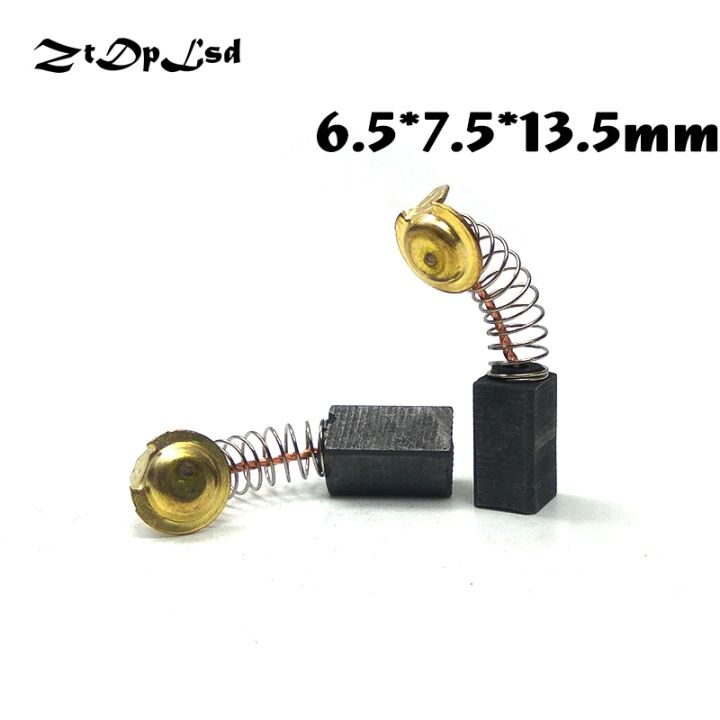 yf-ztdplsd-2-pcs-pairs-6-5x7-5x13-5mm-mini-drill-electric-grinder-replacement-carbon-brushes-spare-parts-for-rotary-tool