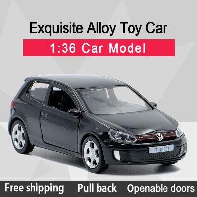 RMZ CITY 1:36 Golf GTI Alloy Diecast Car Model Toy With Pull Back For Children Gifts Toy Collection