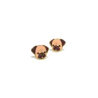 ต่างหูปั๊ก (Gubjung &amp; Friends Pug earring) บริการเก็บเงินปลายทาง