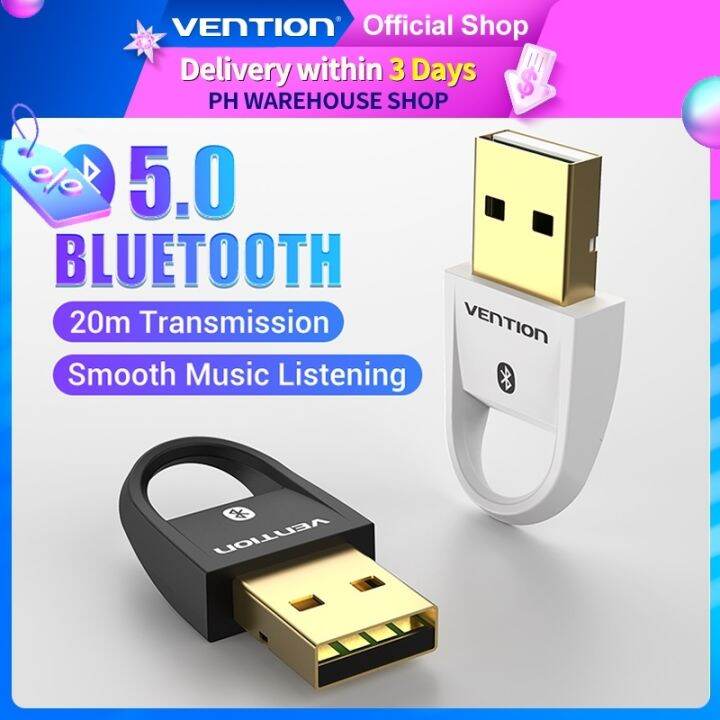 Vention Wireless Usb Bluetooth 4.0 5.0 Transmitter Dongle Audio