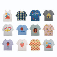 2022 BC nd Bobo Childrens T-Shirt Children for Boys a Boy Girls Kids Kids Shirts Child Baby Toddler Cotton Cartoon Tee Tops