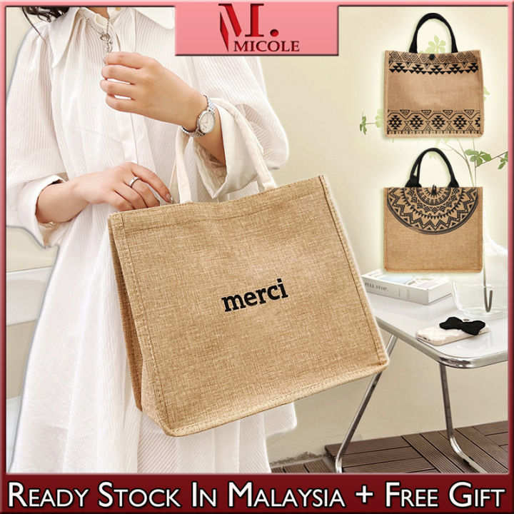 READY STOCK MERCI TOTE BAG