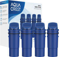 AQUA CREST AQK-CF10A NSF Certified Pitcher Water Filter, Replacement for Pur CRF950Z, PPT700W, PPF951K, CR-1100C, CR-6000C, PPT711W, PPT711, PPT710W and More Pur Pitchers (Pack of 4)