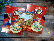 Hàng nhập Mỹ - Ngũ cốc Froot Loops vị trái cây tách lẻ túi ziploc 100gr