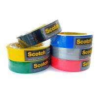 เทปผ้า Scotch Cloth Tape 3 M ขนาด 24มม.x8หลา (1ม้วน) กาวเหนียว ยึดติดแน่น ทนทาน ไม่หลุดลอกง่าย