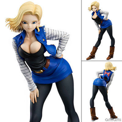 Figure ฟิกเกอร์ Dragon Ball Gals Z ดราก้อนบอล แซด Android 18 มนุษย์จักรกล หมายเลข 18 Ver Anime อนิเมะ การ์ตูน มังงะ คอลเลกชัน New Collection manga Model โมเดล