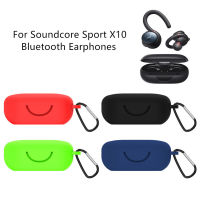 เคสป้องกันชุดหูฟังไร้สายกันน้ำเคสซิลิโคนกันฝุ่นใช้ได้กับ X10 Anker Soundcore Sport