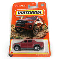 2021 Matchbox รถยนต์โตโยต้าไฮลักซ์รถกระบะ164โลหะ D Iecast คอลเลกชันล้อแม็กรุ่นรถยนต์ของเล่นยานพาหนะ