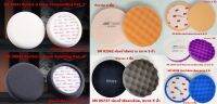 3M ฟองน้ำขัดสี ขนาด 3,5,6 นิ้ว Compounding / Polishing Pad ฟองน้ำขัดลบรอย ขัดหยาบ ขัดละเอียด Made in USA &amp; Germany จำนวน 1 ชิ้น