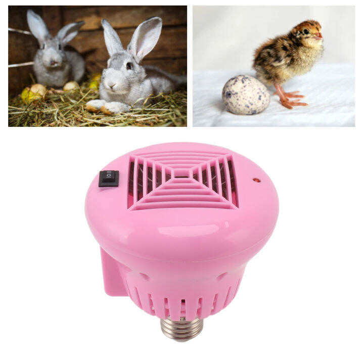 Animal Heating Lamp, Pet Heater Light High Temperature Resistant Red