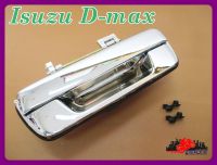 ISUZU D-MAX year 2003-2011 REAR OUTER DOOR HANDLE "CHROME" // มือเปิดฝาท้ายอันกลาง ชุบโครเมี่ยม สินค้าคุณภาพดี