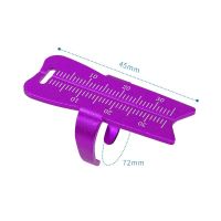 ;[- Dental Root Canal Measuring Ruler Finger Rings Teeth Spacing Ruler