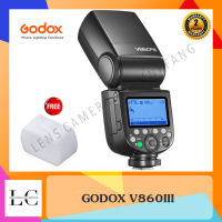 แฟลชรุ่นใหม่ล่าสุด Godox V860III V860 III for CANON NIKON SONY แฟลชออโต้ TTL แบตลิเธี่ยม แถมฟรีซอฟบอค