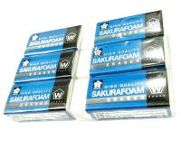 ยางลบดินสอ SakuraFoam-80/6ชิ้น