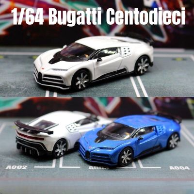 1/64 Bugatti Centodieci 2019 Macchinina, Jackiekim Diecast Moo In Miniatura 3 ซูเปอร์สปอร์ต,Collezione In Metallo Con Ruote Libere, Regalo, Ragazzo
