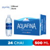 Hcm - freeship thùng 24 chai nước tinh khiết aquafina 500ml chai - ảnh sản phẩm 2