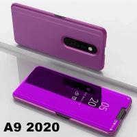 พร้อมส่ง Case OPPO A9 2020 เคสฝาเปิดปิดเงา สมาร์ทเคส เคสตั้งได้ เคสออฟโบ้ Oppo A9 2020 เคสกระเป๋า เคสกันกระแทก สินค้าใหม่