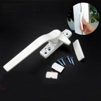 Thickened Plastic Steel Doors and Windows 7 Shape Handle Outer Open Push Window Single Point Pull Handle Door Hardware Locks