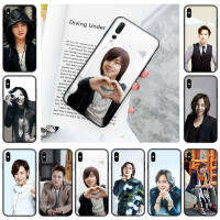 YU98 Jang Keun Suk Black อ่อนนุ่ม เคสโทรศัพท์ หรับ iPhone XR 7 6s 6 11 5s XS 5 8 SE Max Plus X Pro ปก