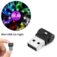 Mini Atmosphere Lights USB Led Light Plug-In 5V Lamp Ambient Lighting for Auto Car Desktop Wall Interior Home Decoration