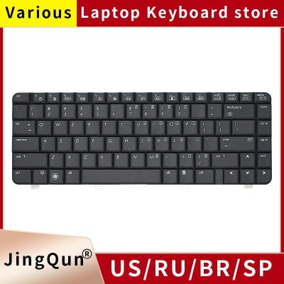 New US Russian Laptop Keyboard For HP Compaq 6520 6520S 6720 6720S 6520P HP 541 540 550 Replace Notebook Keyboard Basic Keyboards