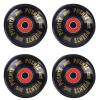 PUENTE 4Pcs/Set Cruiser Skateboard Wheels PU Wheels Long Board Cruiser Wheels with ABEC-9 Bearings