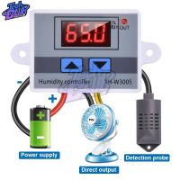 hot【DT】 0 99 RH XH-W3005 Digital Humidity Controller 220V 12V 24V Hygrometer Hygrostat with NTC Sensor