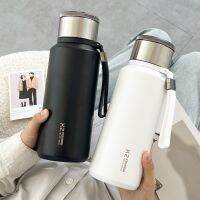 ►✴☃ 0.5L-1.0L 316 Stainless Steel Water Bottle Vacuum Thermal Cup Light Luxury INS Style Tea Milk Coffee Vacuum Flask Portable Cups