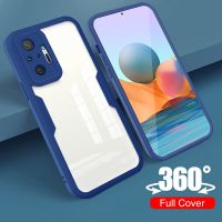 360 Front+Back Full Protection Case For Xiaomi Redmi Note 10 Pro Max 10 s note10 5G Redmy Note10s Soft Silicon Shockproof Coque Electrical Safety