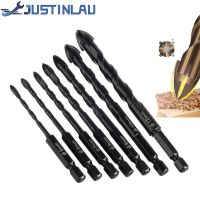 4 Flutes Masonry Drill Bits Tungsten Carbide Tip Ceramic Concrete Drill Bit Set For Glass Tile Brick Plastic and Wood Wall Drills  Drivers