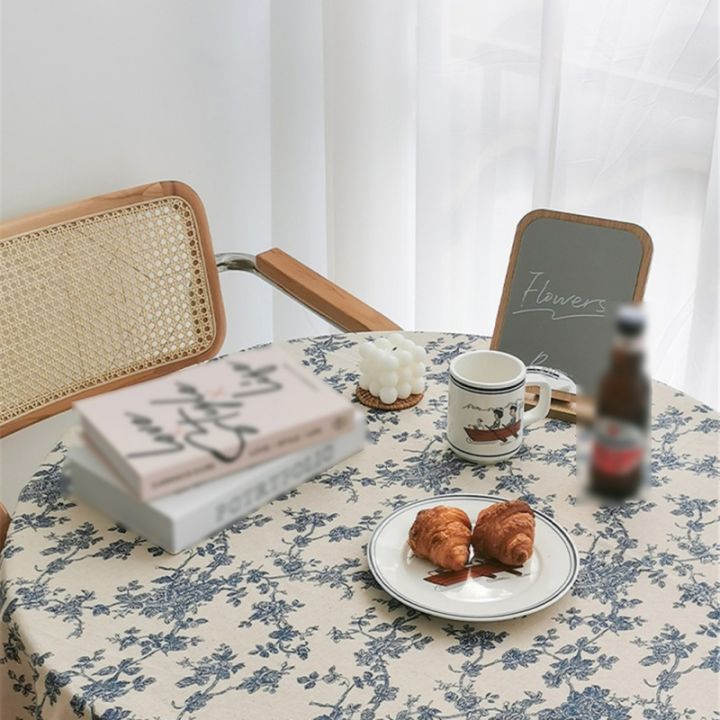 g-amp-s-micro-life-hall-retro-time-cotton-linen-blue-flower-wild-rose-tablecloth-picnic-cloth-small-floral-ins-style-home-soft-background-dormitory-desk