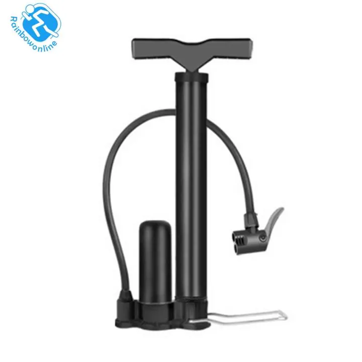 High Pressure 140psi Hand Floor Pump Manual Bicycle Cycling Tire Air