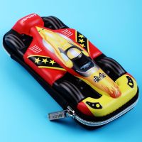 {KUT Department Store} 3D Racing กล่องเครื่องเขียนพลาสติก EVA รูปทรงรถกล่องดินสอเด็กกล่องใส่ปากกาน่ารักโรงเรียนกล่องดินสอนักเรียนพร้อมที่ใส่ปากกา