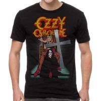 เสื้อยืด Ozzy Parle De The Devil Tout Neuf Sous เสื้อยืดแขนสั้นสำหรับผู้ชายและผู้หญิง