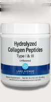 Lake Avenue Nutrition, Hydrolyzed Collagen Peptides Type 1 &amp; 3 Unflavored, 1.01 lb. (460 g)