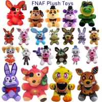 18ซม. สไตล์ใหม่ FNAF ของเล่นตุ๊กตาห้าคืนที่ FreddyS Plush Fazbear Bonnie หมีจิ้งจอกกระต่ายหมาป่าตุ๊กตาสัตว์สำหรับเป็นของขวัญเด็ก