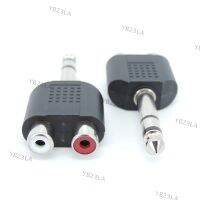 6.35 / 6.5 mm Male to Dual RCA Female connector converter audio and video adapter connection lotus three split RCA RF AV YB23TH