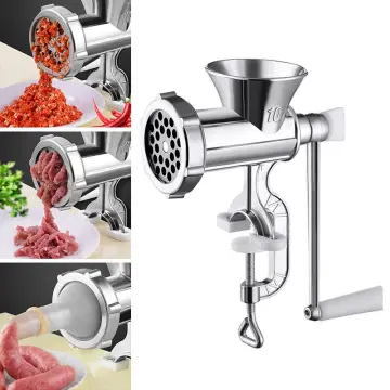 Manual Meat Grinder & Sausage Noodle Dishes Handheld Making Gadgets Mincer  Pasta Maker Crank Home Kitchen Cooking Tools
