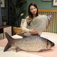 【A Great】 30-100cmFunnyPlushStuffed SoftCarp Plush PillowSleep Cushion ForGirls Xmas Gift