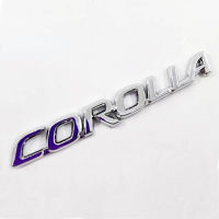 LCX 1 X ABS COROLLA รถ Logo Huruf สติกเกอร์รูปลอกตรารถยนต์ตกแต่งรถยนต์สำหรับโตโยต้า