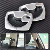 2Pcs Chrome B Pillar Seat Safety Belt Decoration Frame Cover Trim Kit For 3 4 Series F30 F31 F32 F36 2014 -2016