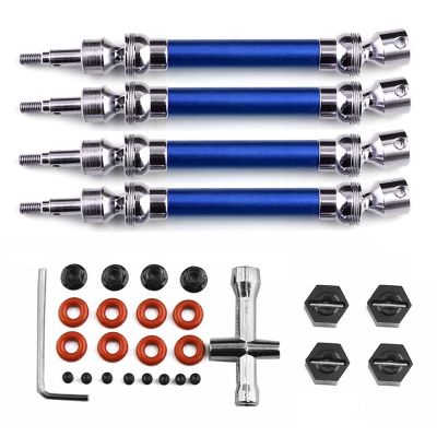 Metal Front and Rear Drive Shaft CVD for Arrma 1/10 New Big Rock V3 3S BLX 4X4 RC Car Upgrades Parts Accessories