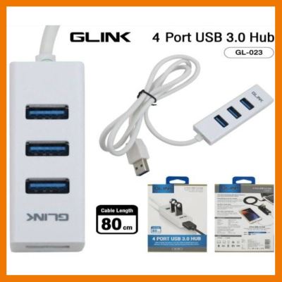 HOT!!ลดราคา GLINK GL-023 USB HUB 3.0 สายยาว 80เซน ของแท้ ##ที่ชาร์จ แท็บเล็ต ไร้สาย เสียง หูฟัง เคส Airpodss ลำโพง Wireless Bluetooth โทรศัพท์ USB ปลั๊ก เมาท์ HDMI สายคอมพิวเตอร์