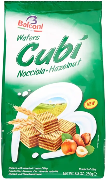 Balconi Wafers Cubi Hazelnut 250g Lazada Ph