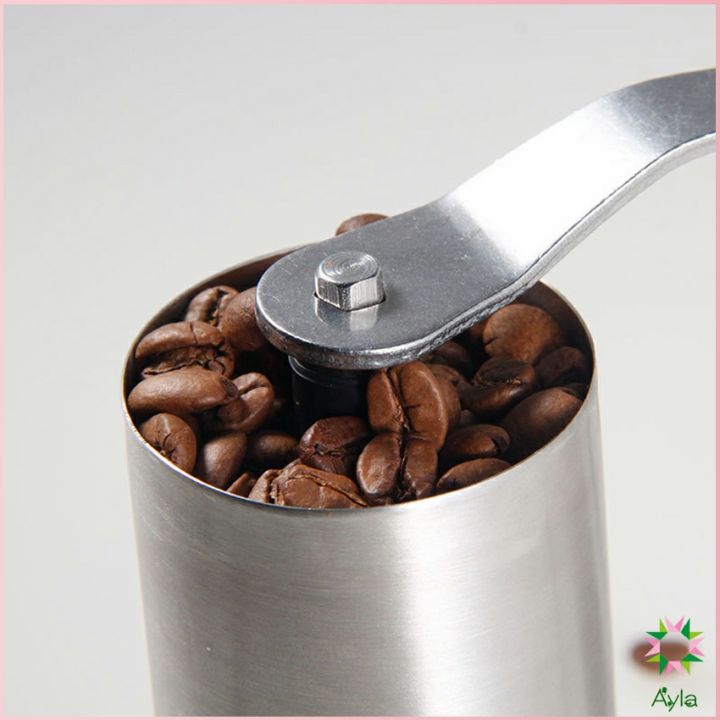 ayla-ขนาดกระทัดรัด-พกพาสะดวก-เครื่องบดกาแฟ-mini-manual-coffee-grinder