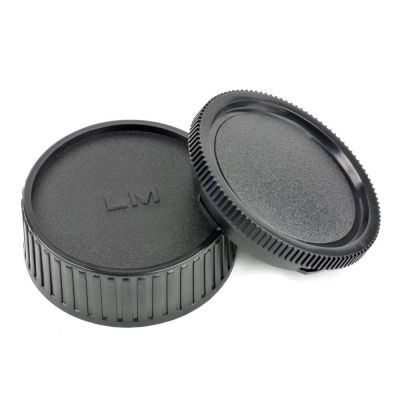 2 in 1 Body Caps + Rear Lens Cap Cover for Leica M LM Camera M6 M7 M8 M9 M5 M4 M3 Lens Caps