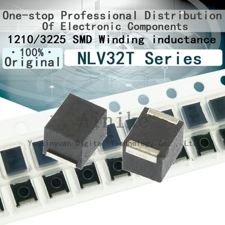 20/Pcs New Original NLV32T Series 1210/3225 SMD Winding inductance 1uH 1.2uH 1.5uH 1.8uH 2.2uH 2.7uH 3.3uH 4.7uH 5.6uH 6.8uH 8.2 Electrical Circuitry