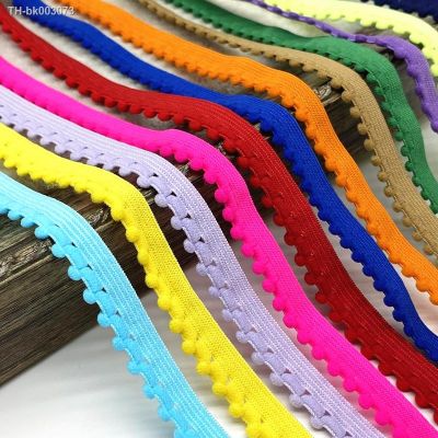 ☎ 10mm Elastic Band Nylon Elastic Ribbon Underwear straps Bra Strap Dress Sewing Lace Trim Garment Accessory Hair Bands DIY