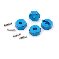 Clothing mother and baby 4pcs ล้ออลูมิเนียม HEX NUT 12mm พร้อมหมุดไดรฟ์ฮับ HSP 1/10 Upgrade Parts